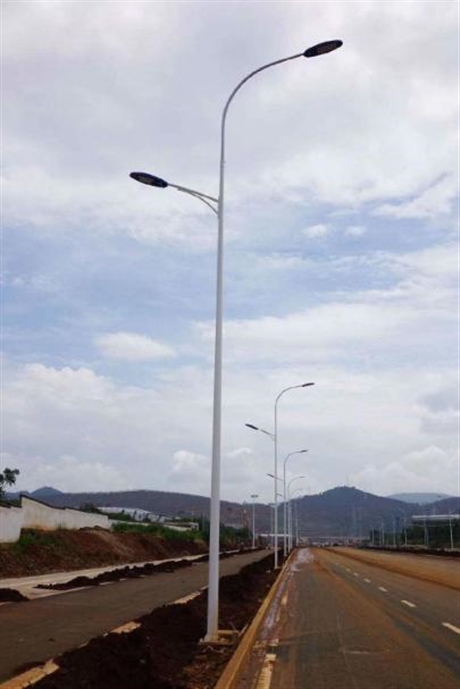 榆林路灯厂家 单头自弯臂市电路灯 榆林大功率led路灯生产厂商-搜采通