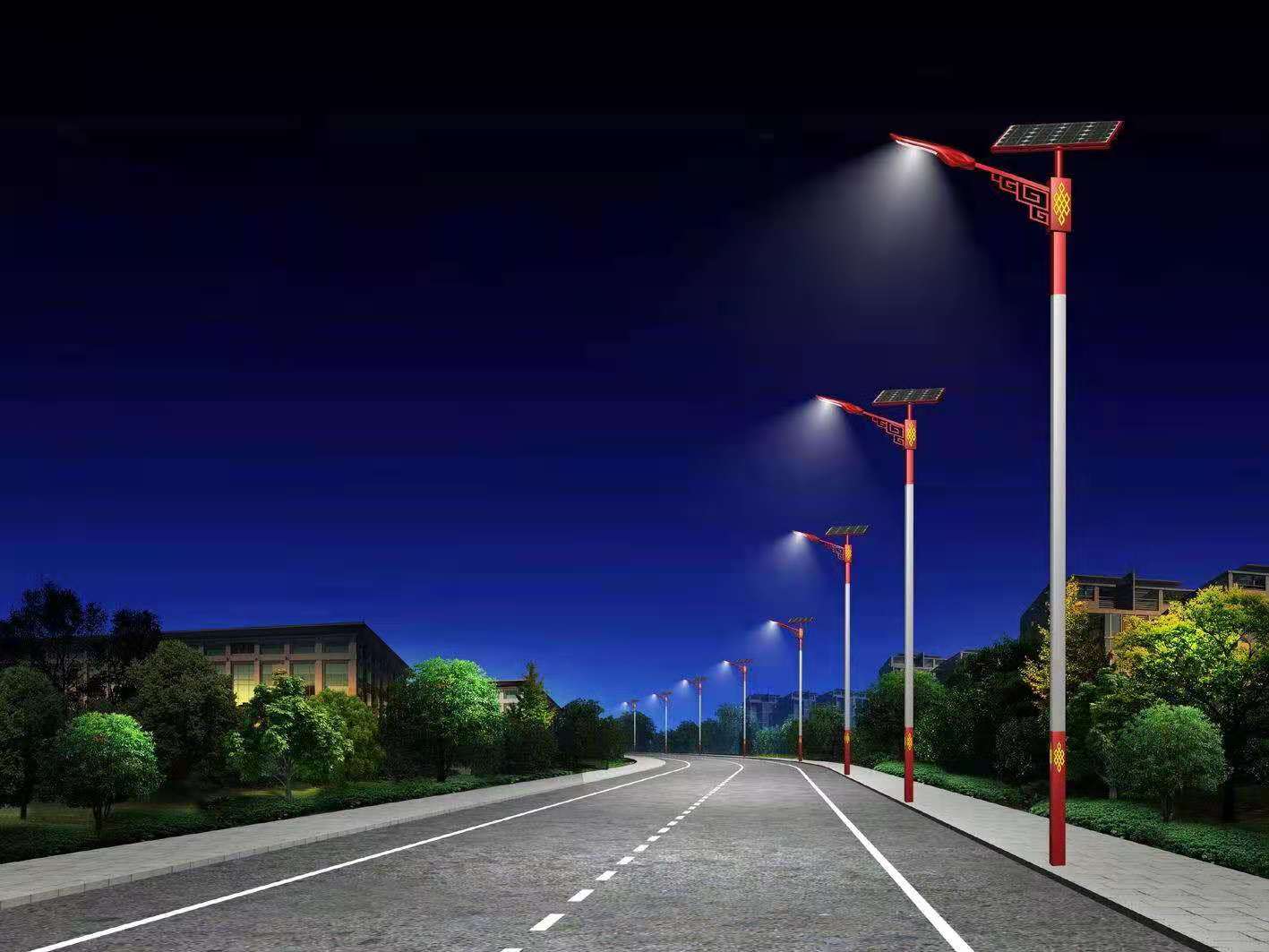 哈尔滨新农村太阳能路灯批发 led路灯生产厂家